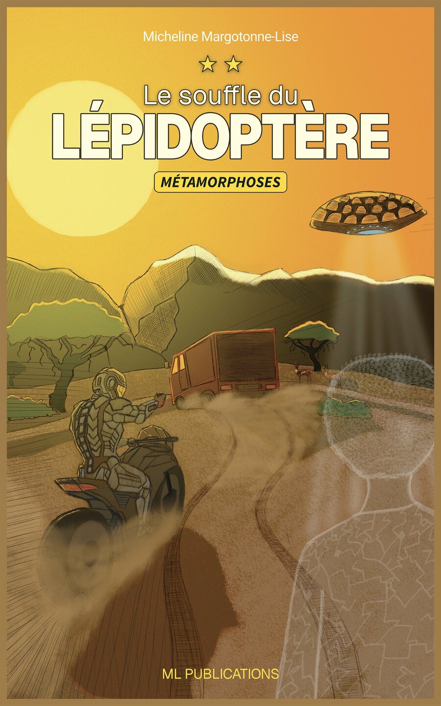 Couverture de Métamorphoses, tome 2 du Souffle du lépidoptère